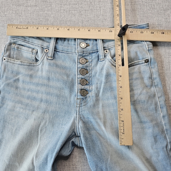 LUCKY BRAND Jeans Button Fly Ava Skinny Light Blue - Picture 10 of 14